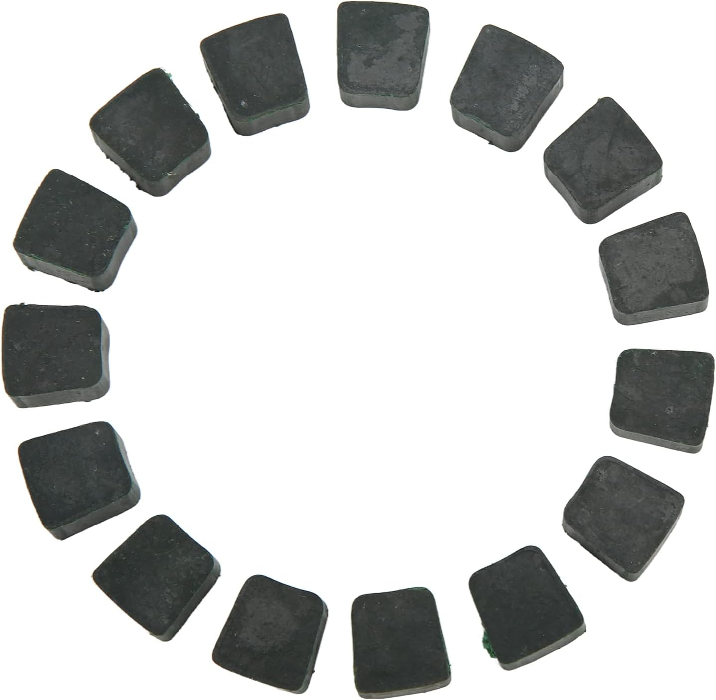 Motorized Clutch Pad, 15Pcs/Set Engine Clutch Pads Square Shape Green Square Clutch Pad Replacement for Motorized image number 4