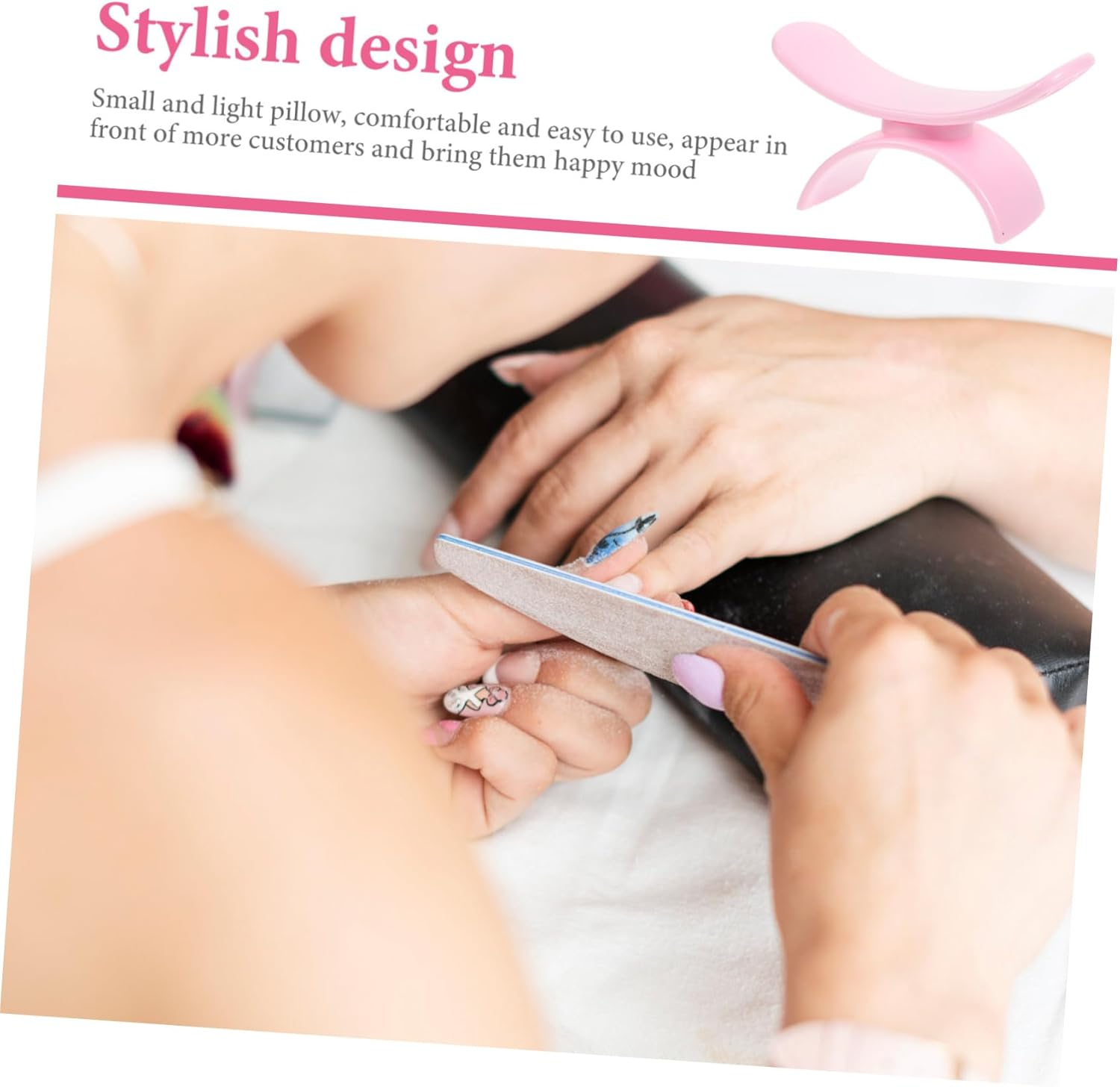OATIPHO Nail Art Holder Manicure Pillow Arm Rest for Nail Salon Multifunctional image number 6