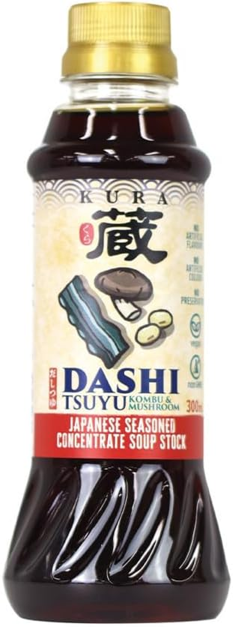Kura Dashi Tsuyu Sauce (Shiitake & Kelp Concentrate), 300 Ml image number 1
