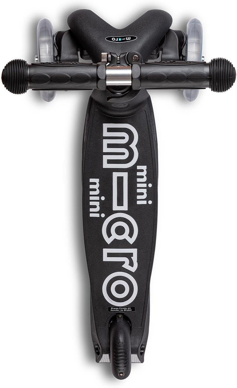 Mini Micro Deluxe Eco 3 Wheel Scooter - Black image number 5