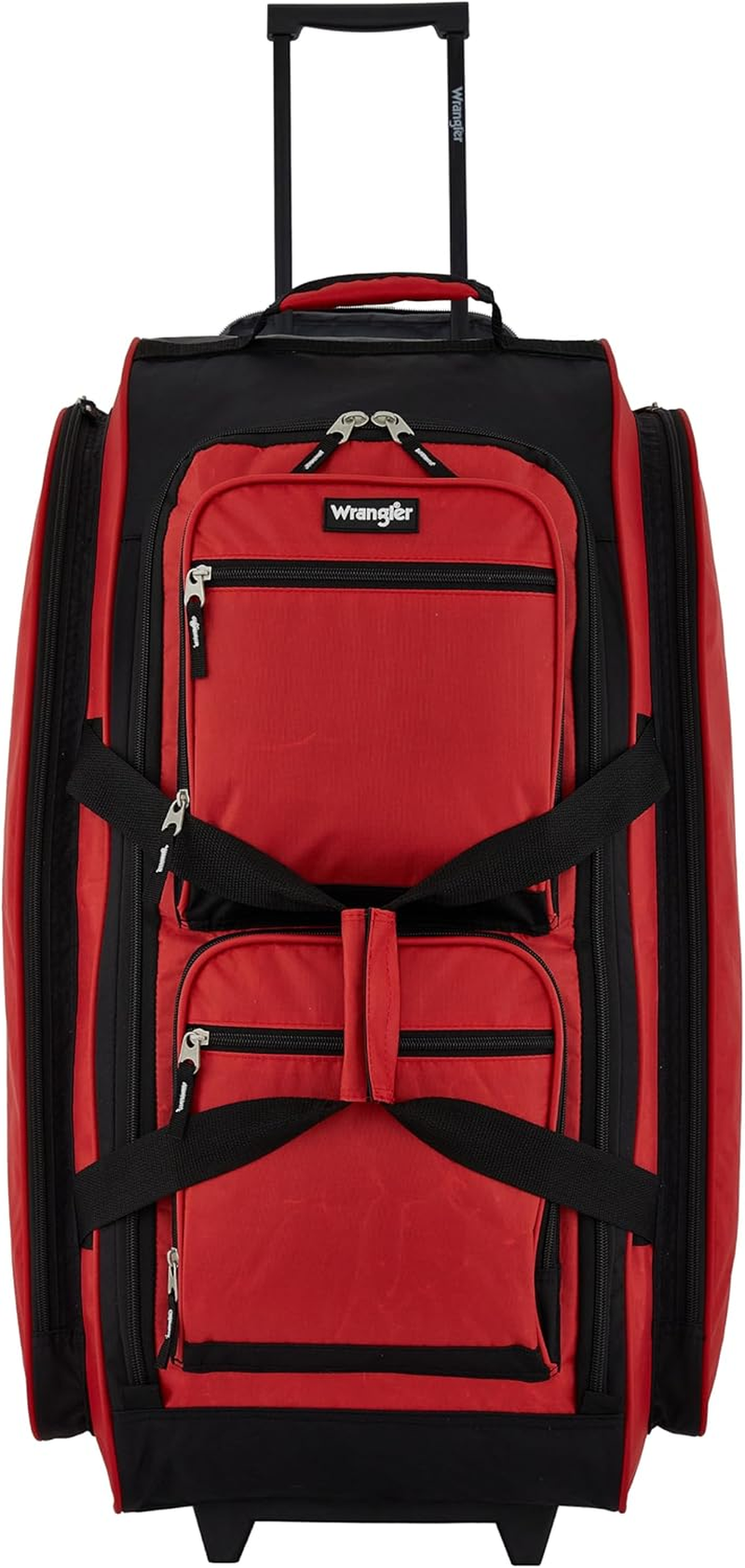 Wrangler Wesley Rolling Duffel Bag, Salsa Red, 30" Wesley Rolling Duffel Bag image number 1