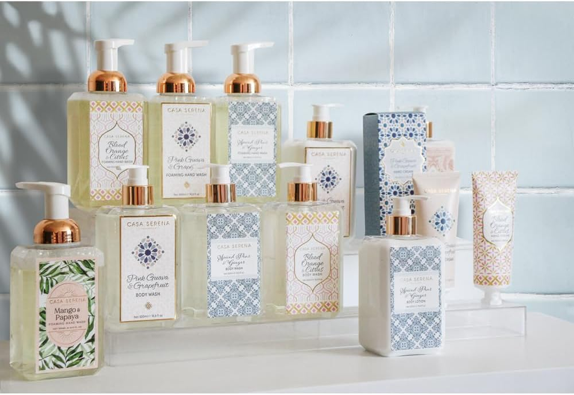 Casa Serena 500Ml Foaming Hand Wash Liquid Fragranced Soap Blood Orange & Citrus