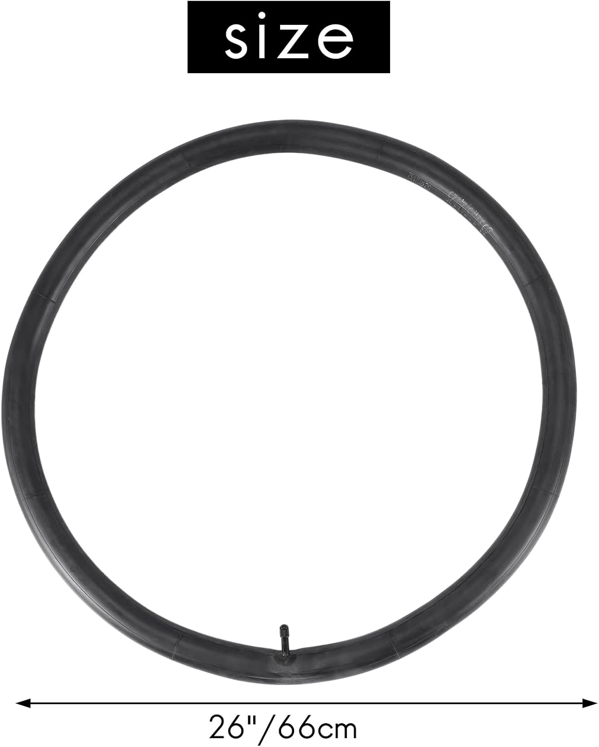 Pvcqjkd Bike Inner Tube 26X1.75/2.125 Bicycle Inner Tubes Replacement Bike Interior Tire with 2 Tire Levers,2 Pack image number 5