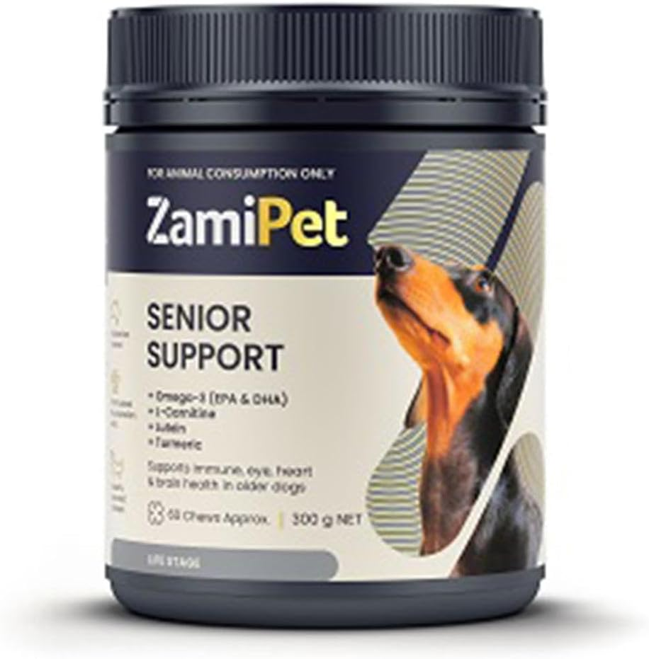 Zamipet Senior Support Supplement 60 Chews for Dogs 300 G image number 1