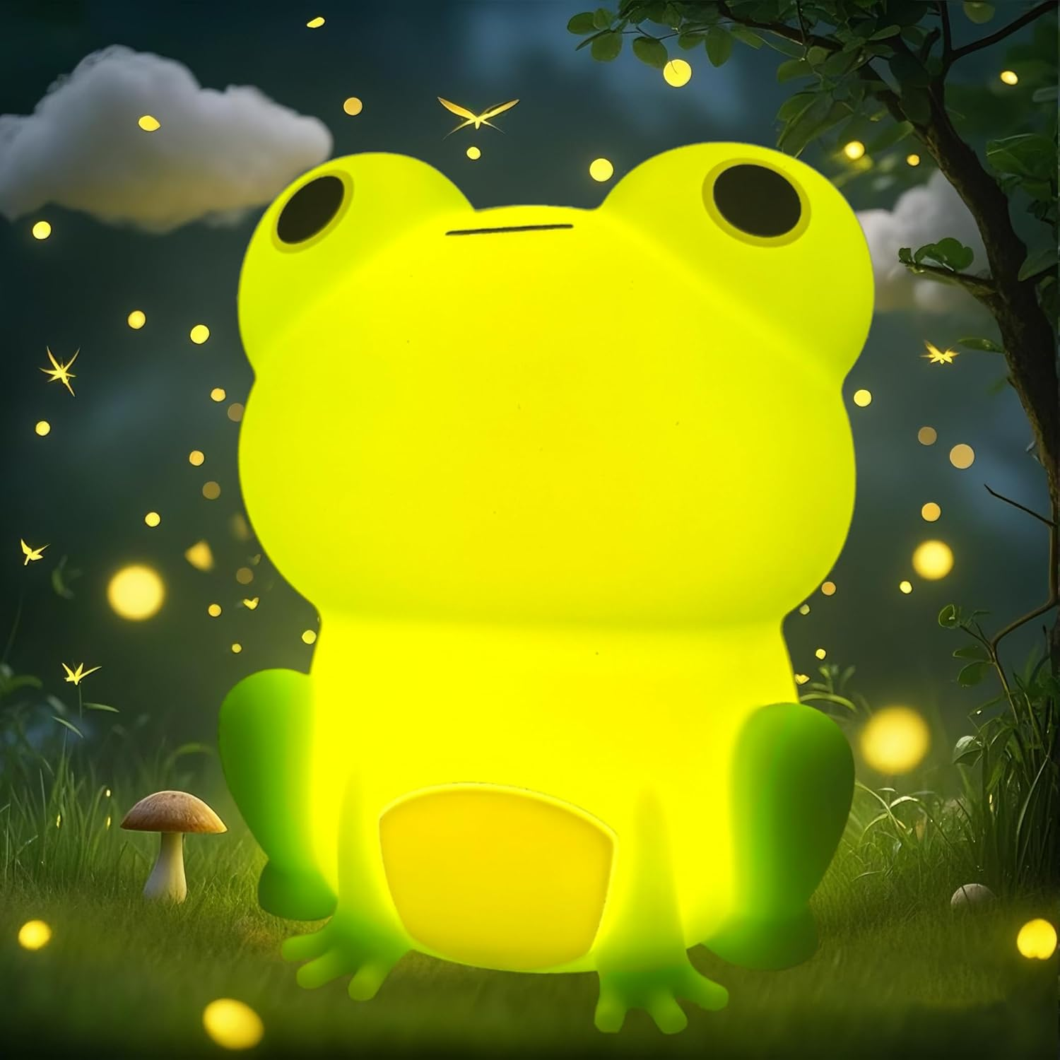 POSSHE Dragon Night Light, Cute Baby Dragon Gifts, Soft Silicone Lamp with 3 Level Warm Light and RGB Changing, Breastfeeding Nursery Portable Kawaii Bedside Lamp for Baby, Toddler, Boys and Girls