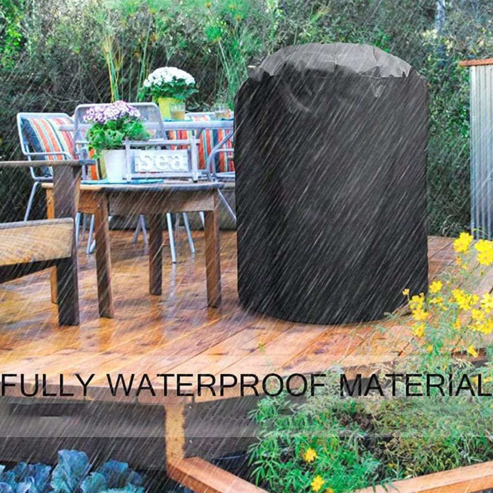 Skyour Wood Chipper Shredder Mulcher Cover Waterproof Heavy Duty Dustproof Electric Leaf Mulcher Shredder Protector Covers 33"X43"