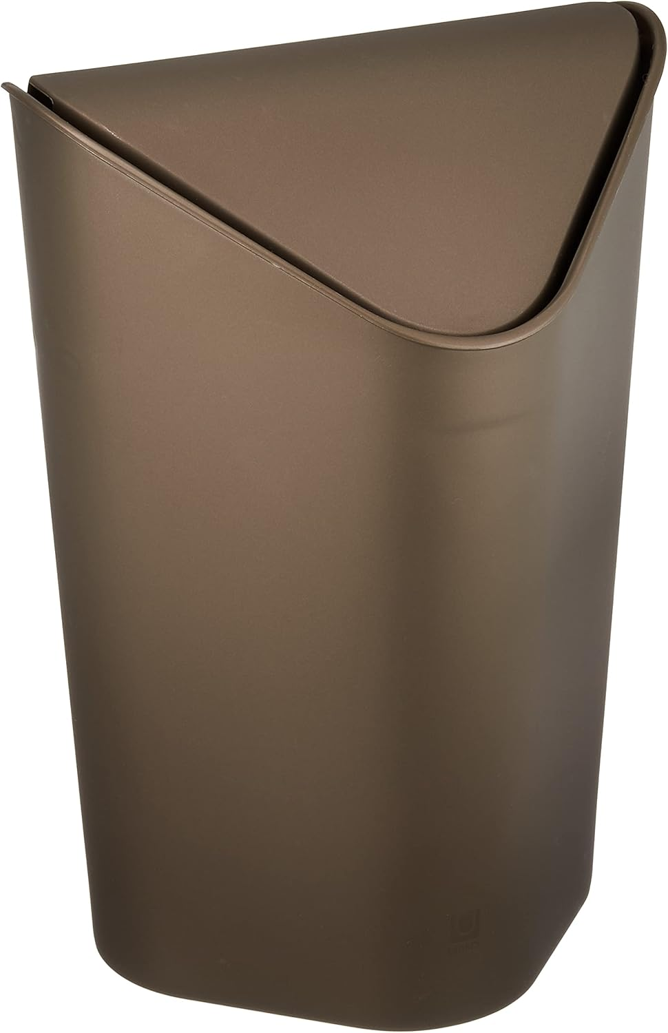 Umbra Corner CAN Swing Lid Square Trash Can Trash Can Dust Bin 5L Compact Black