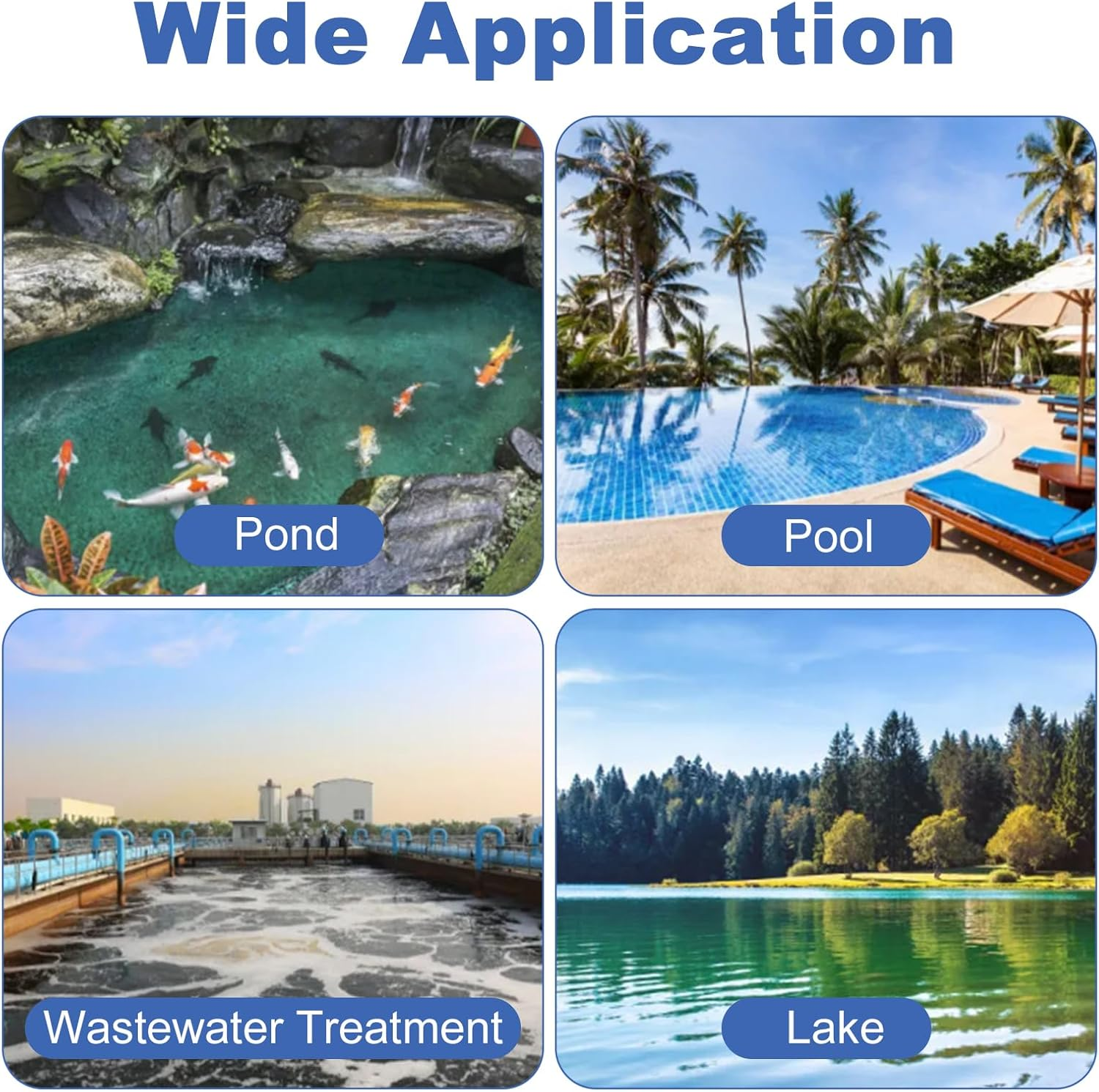 Water Quality Monitor, Detects PH, ORP, CL, EC, CF, TDS, Salt, S.G and Temperature, Bluetooth Nine in One Digital Water Tester for Aquaculture, Pool, Industrial Wastewater