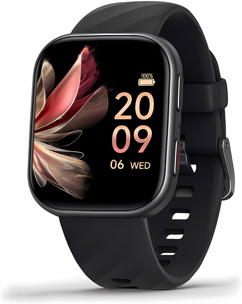 FITVII Health & Fitness Tracker (Answer/Make Calls), Smart Watch with 24/7 Heart Rate and Blood Pressure, Sleep Tracking, Blood Oxygen Monitor, 120+ Sport Mode Waterproof Activity Tracker