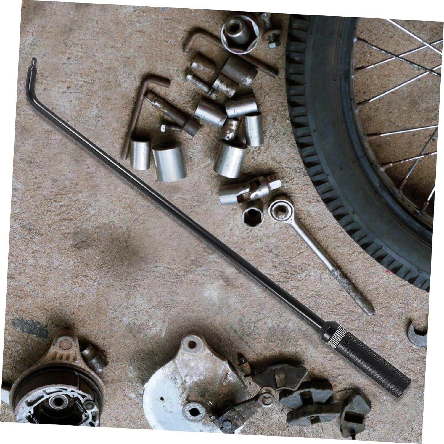 Alipis Motorcycle Screw Adjusting Tool Angled Head Adjustment Screwdriver Tool for Atv Utv Powersports Sturdy Metal Construction image number 2