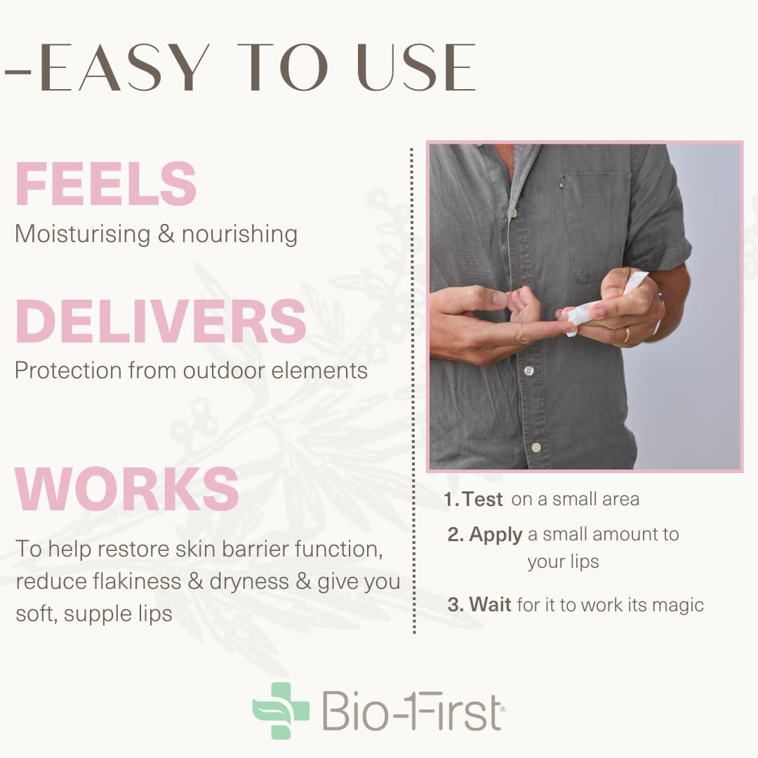 Bio-First Rapid Lip Rescue - Overnight Lip Treatment with Instant Rescue for Dry, Chapped Lips - Ideal Lip Moisturiser with Long Lasting Protection That Revives Lips image number 6