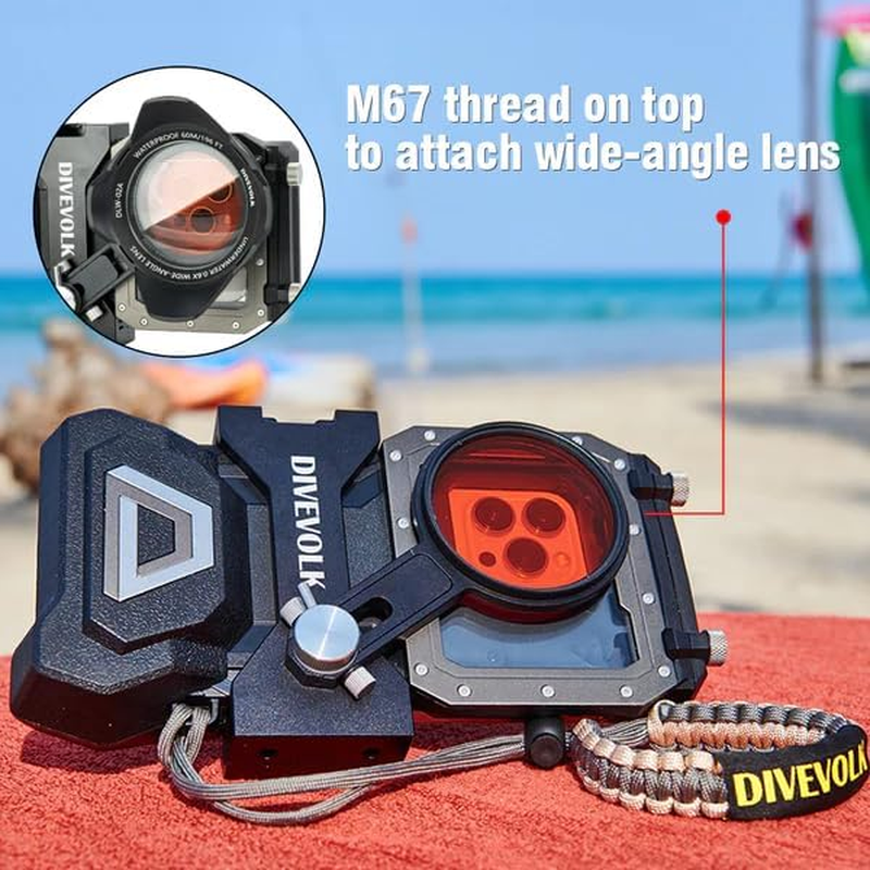 Seatouch 4 Max Red Filter or Magenta Filter 67 Mm Thread (Red) image number 4