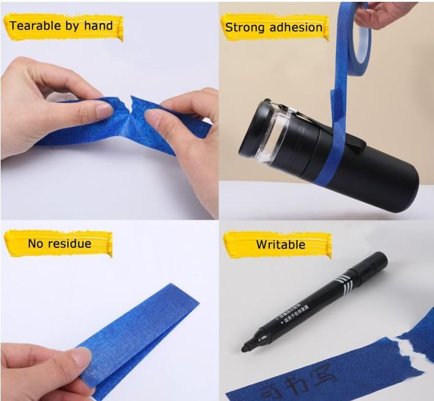 SOVYOULIVE Painters Tape Applicator, 35Mm X 22 Yards Painter'S Tape in One Continuous Strip, Automatic Paint Tape for Trim, Windows & Door Frames(Includes 1 Starter Roll) image number 5