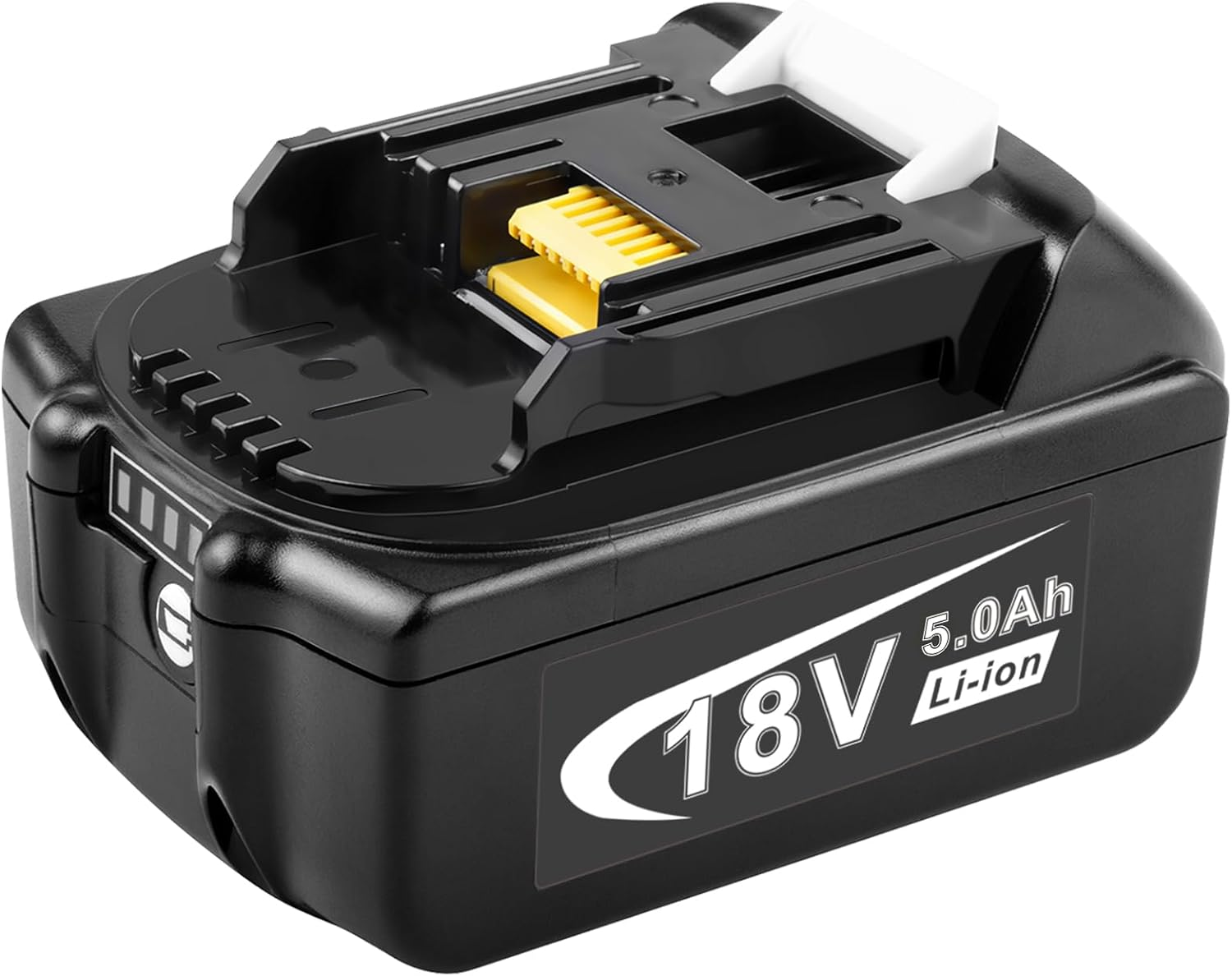 Aryee 18V 5000Mah Lithium Ion Power Tool Battery for Makita For: BL1815, BL1830, BL1835, BL1840, BL1850, BL1860, LXT400, 194204-5, 194205-3, 194230-4, 194309-1 image number 1