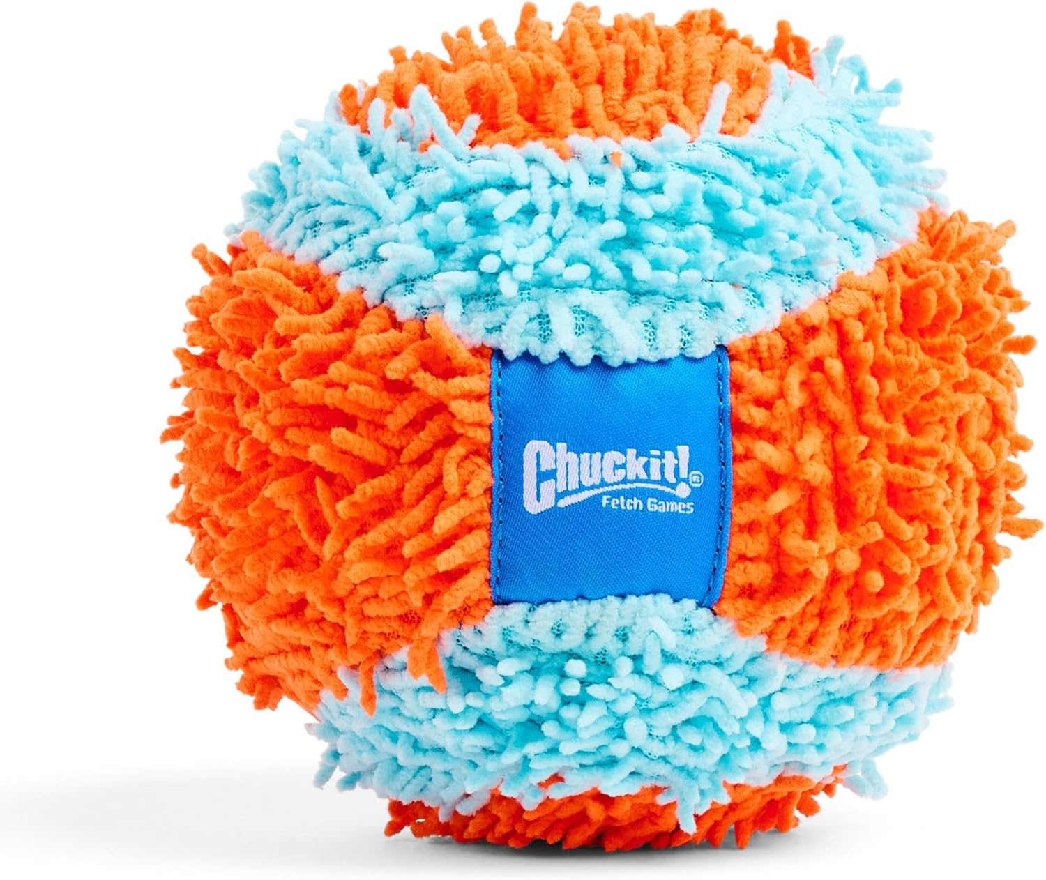 Chuckit! 213201 Indoor Ball, Orange/Blue, 4.7 Inches