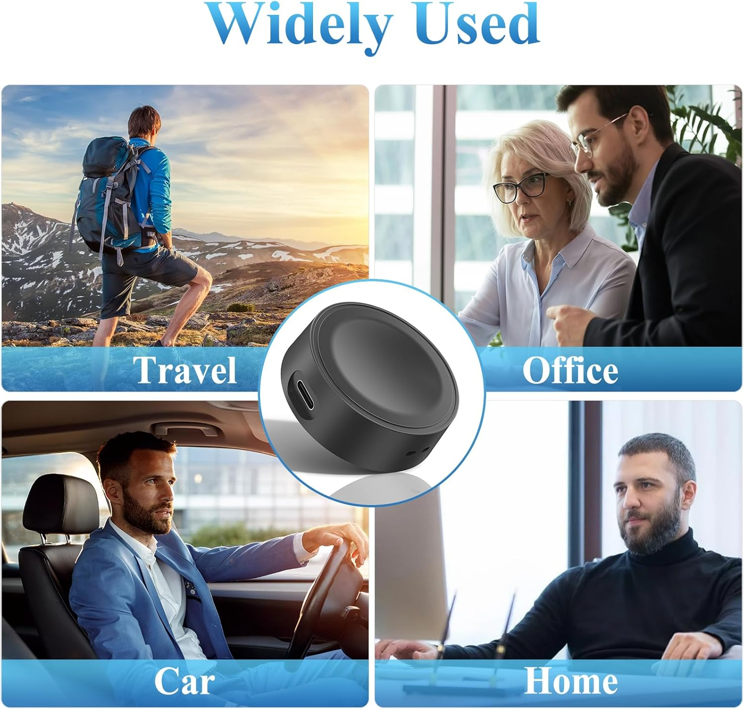 Magnetic Samsung Charger Dock for Galaxy Watch 6/5/4/3/Active 2, Portable/Travel USB C Charging Dock