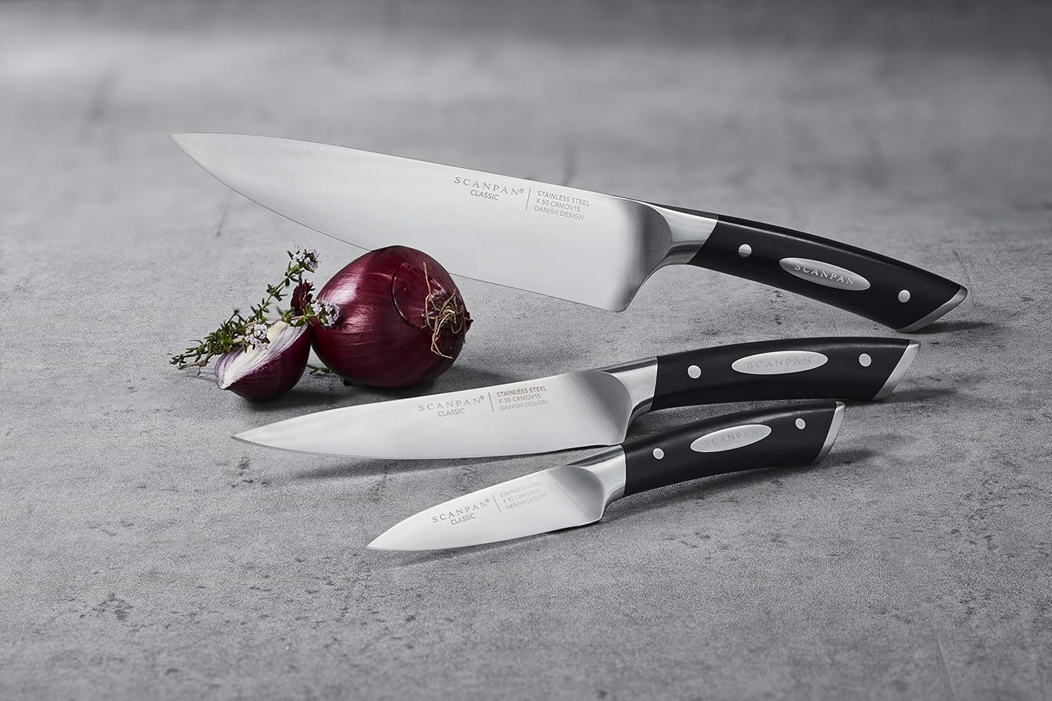 Scanpan Classic Utility Knife, 15 Cm, Black image number 2