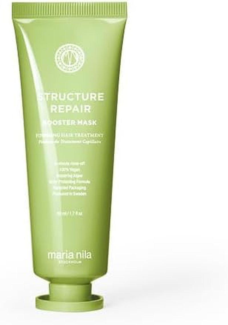 Maria Nila Hair Mask Booster Masque Structure Repair Repair Hair Treatment for Damaged Hair Anti-Frizz Effect 100% Vegan Sulphate & Paraben-Free 50 Ml image number 2