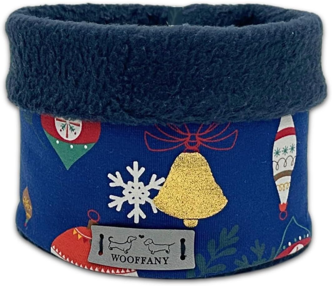 Loop Scarf WOOFFANY - Xmas Special - Limited Edition for Christmas - for Small Dogs to Medium Dog Breeds - Handmade in Germany image number 3