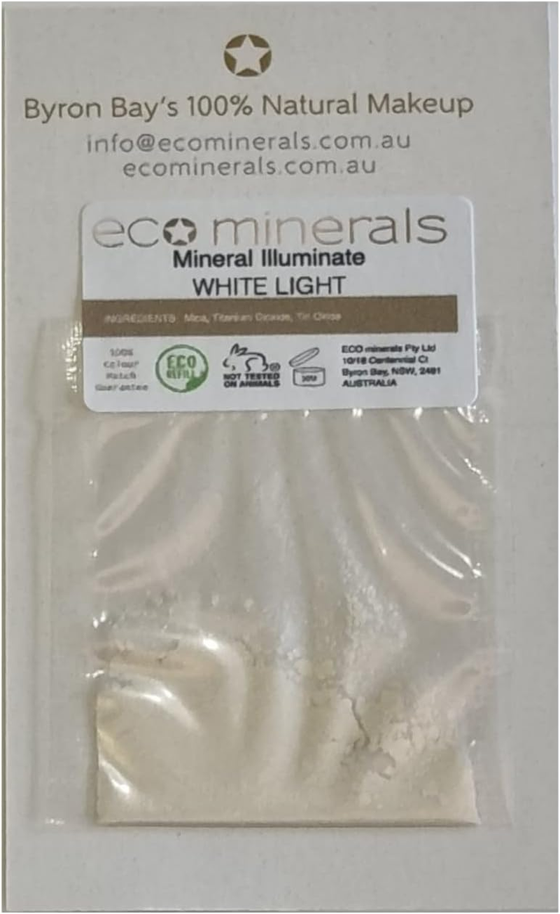 Eco Minerals Illuminate Powder Sample 0.2 G, White Light (Pack of 3) image number 1