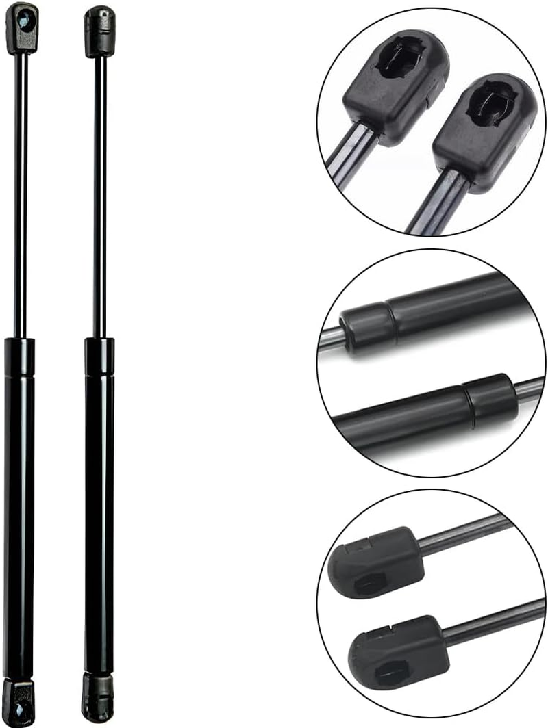 MOTRAIN Tailgate Gas Strut for Suzuki Alto 09-14 Nissan Pixo 09-13, Front Hood Lift Support Shocks, 2 Packages Black image number 2