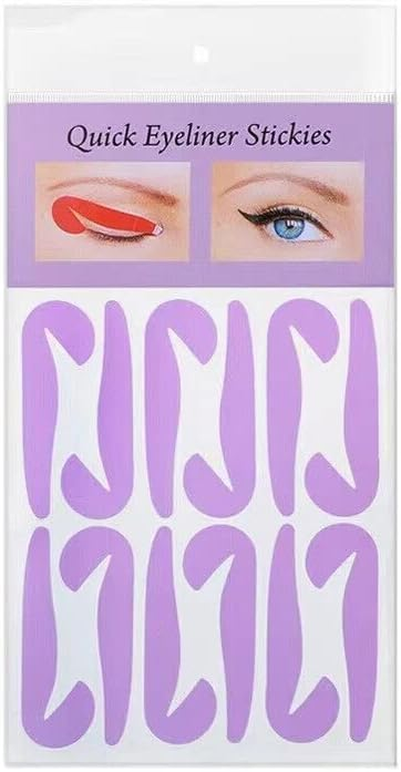 AIMALL Eyeliner Eyeshadow Stencil Set Eye Makeup Fox Template Non-Woven 12 Styles Cards - Precision Eye Makeup Templates for Diverse Looks