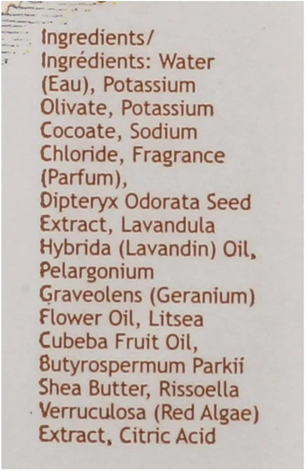 South of France Natural Body Care South of France Shea Butter Hand Wash, 8 Ounces