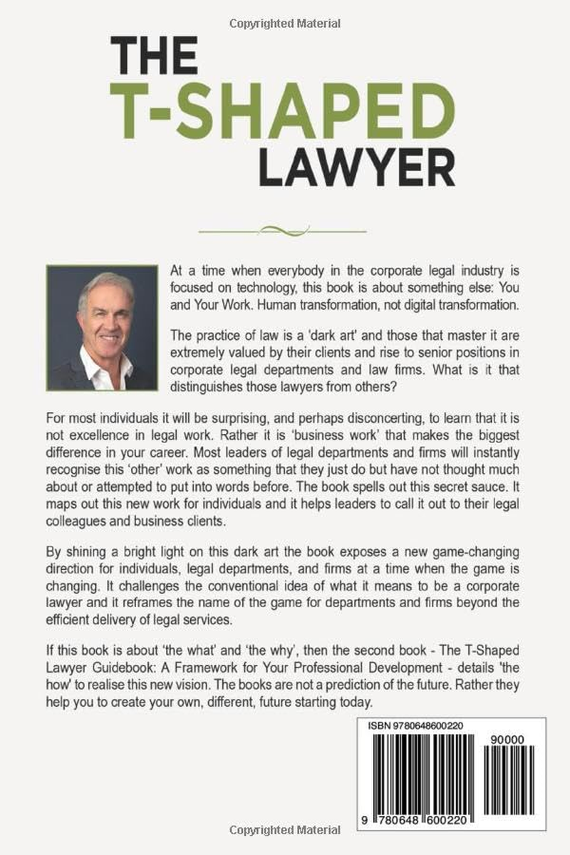 The T-Shaped Lawyer: a New Vision for You and Your Work image number 1