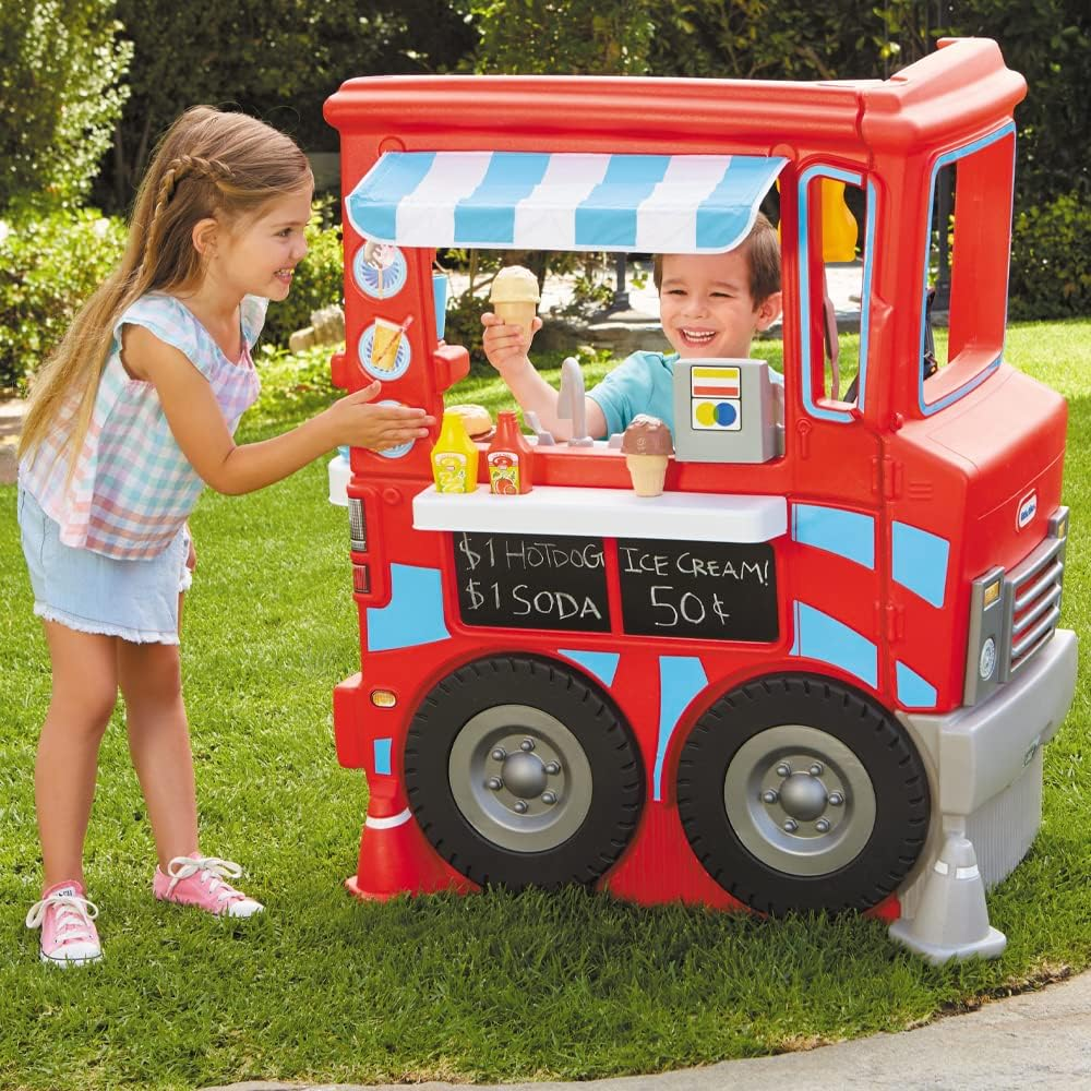 Little Tikes Cozy 2-In-1 Food Truck Playset