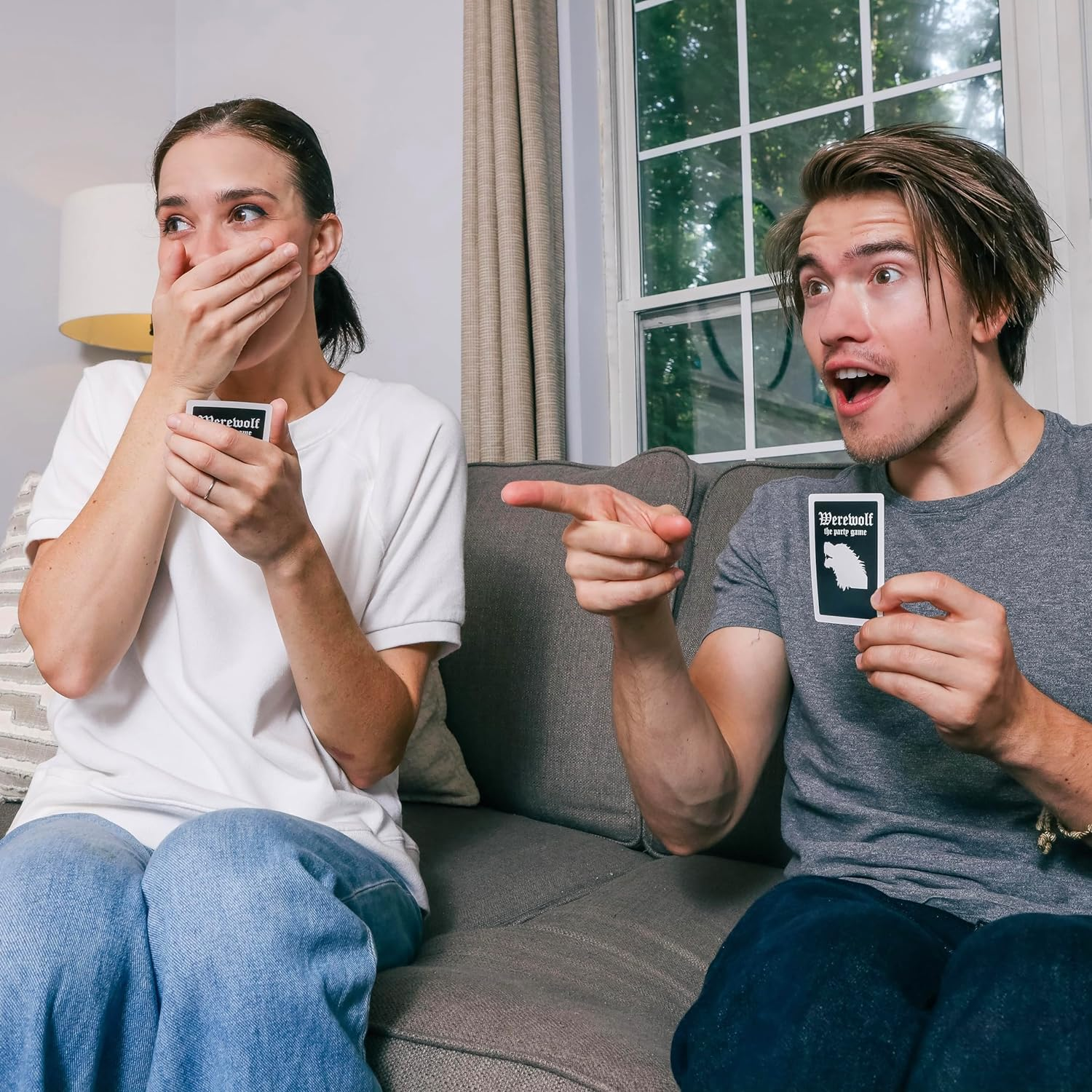 Werewolf the Party Game &ndash; Werewolf Card Game with Upgraded Characters &ndash; 42 Role Cards, for 7 to 30 Players &ndash; Game Night, for Adults and Teens &ndash; Interactive Board Game to Play with Friends, Family image number 4