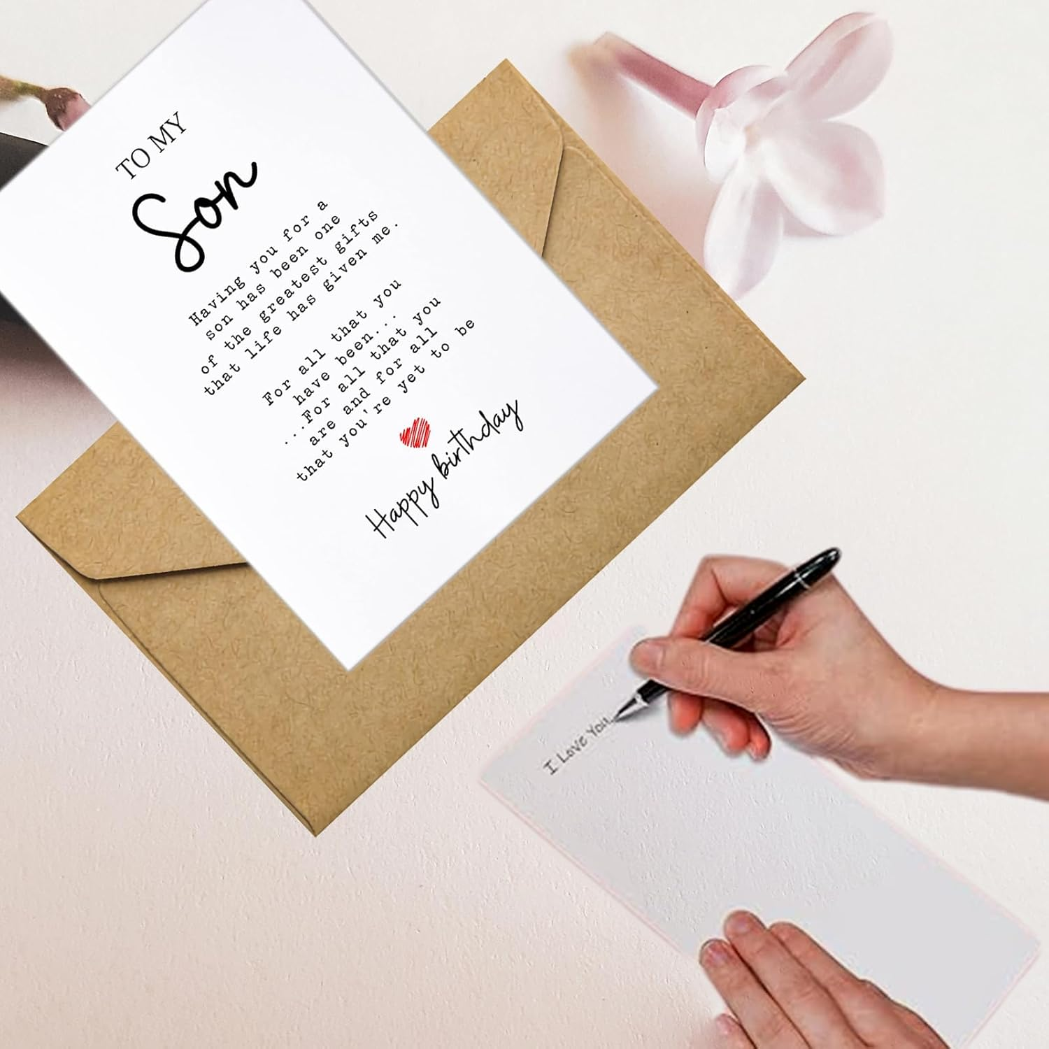 Birthday Card for Son, Funny Birthday Greeting Card for Boy/Men, Perfect Happy Birthday Gifts for Him- Blank Inside image number 6