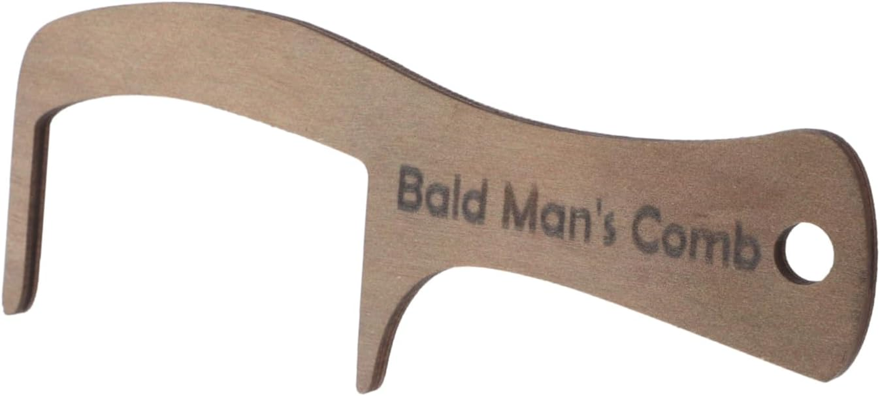 OSOLADY Funny for Unique Grooming Tool for Hair Loss No Teeth Brush Valentine Day for Men for Hair Types image number 1