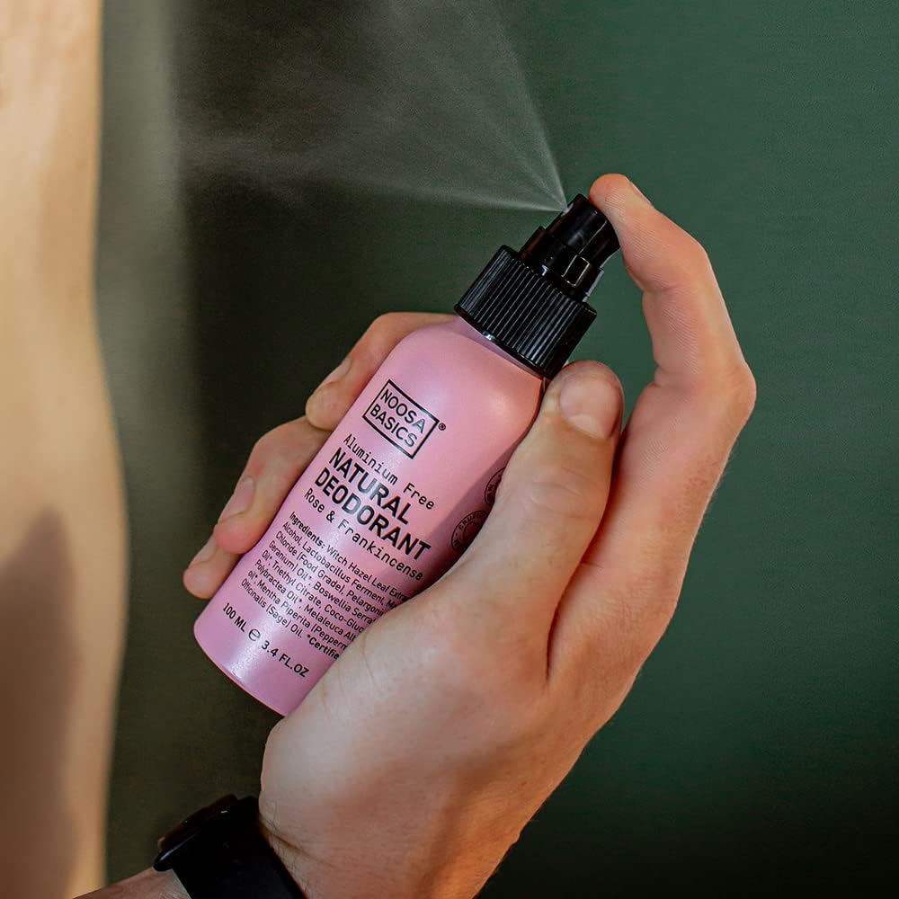 Noosa Basics Rose and Frankincense Natural Deodorant Spray 100 Ml image number 5