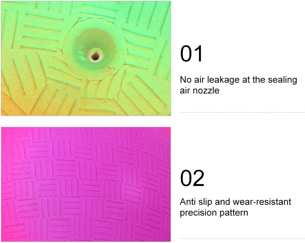 PVC Ball, Bouncy Kickball, PVC Children'S Play Ball, PVC Soft Ball for Children, Multicoloured Rainbow Ball, Children, Football Softball, Children'S Ball for Indoor and Outdoor Use image number 5