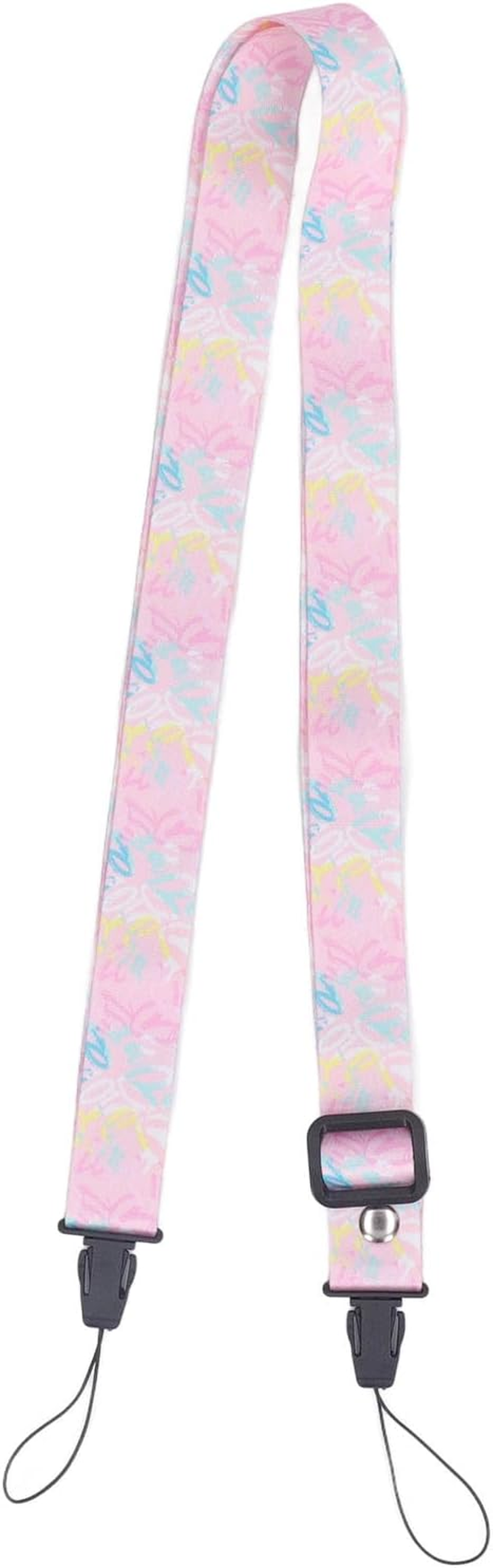 Camera Neck Shoulder Strap, Camera Strap Durable Comfortable for Professional Cameras (Pink Graffiti) image number 4