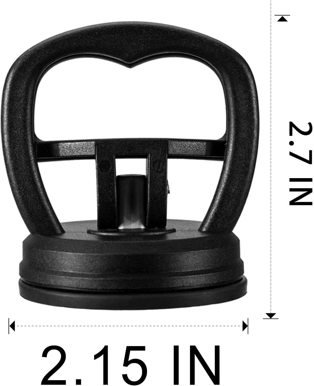 Car Dent Puller, Suction Capacity over 50LBS Car Dent Repair Removal Tools, 2.15" Suction Cup Puller for Window Handle, Mirror, Objects Moving, Pack of 2