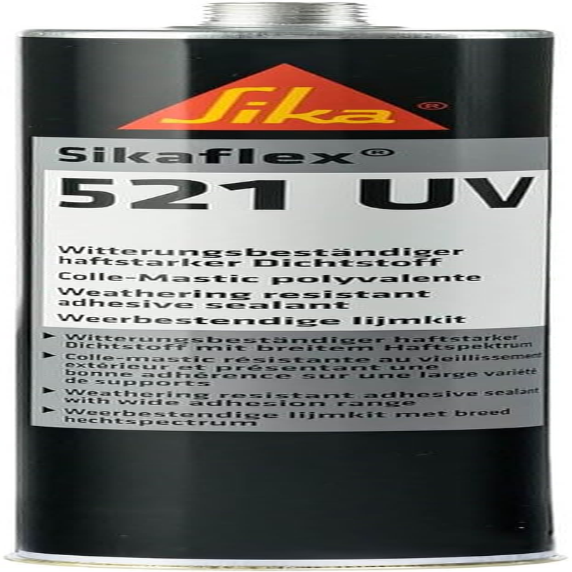 SIKA - Sealant and Adhesive - Sikaflex 521 UV - White - Weather Resistant Sealant - for Interior and Exterior Use - Isocyanate Free - 300Ml image number 5
