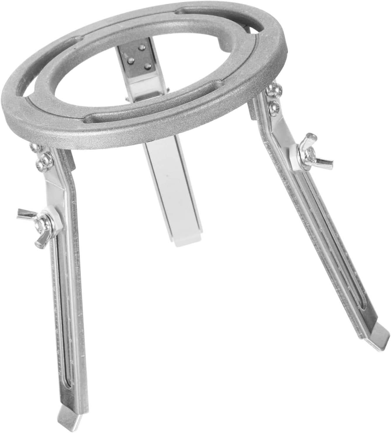 Mobestech Experimental Stand Laboratory Tripod Holder Adjustable Chemistry Heating Support Lifthelpful Stand for Lab Use Aluminum Alloy Material image number 6