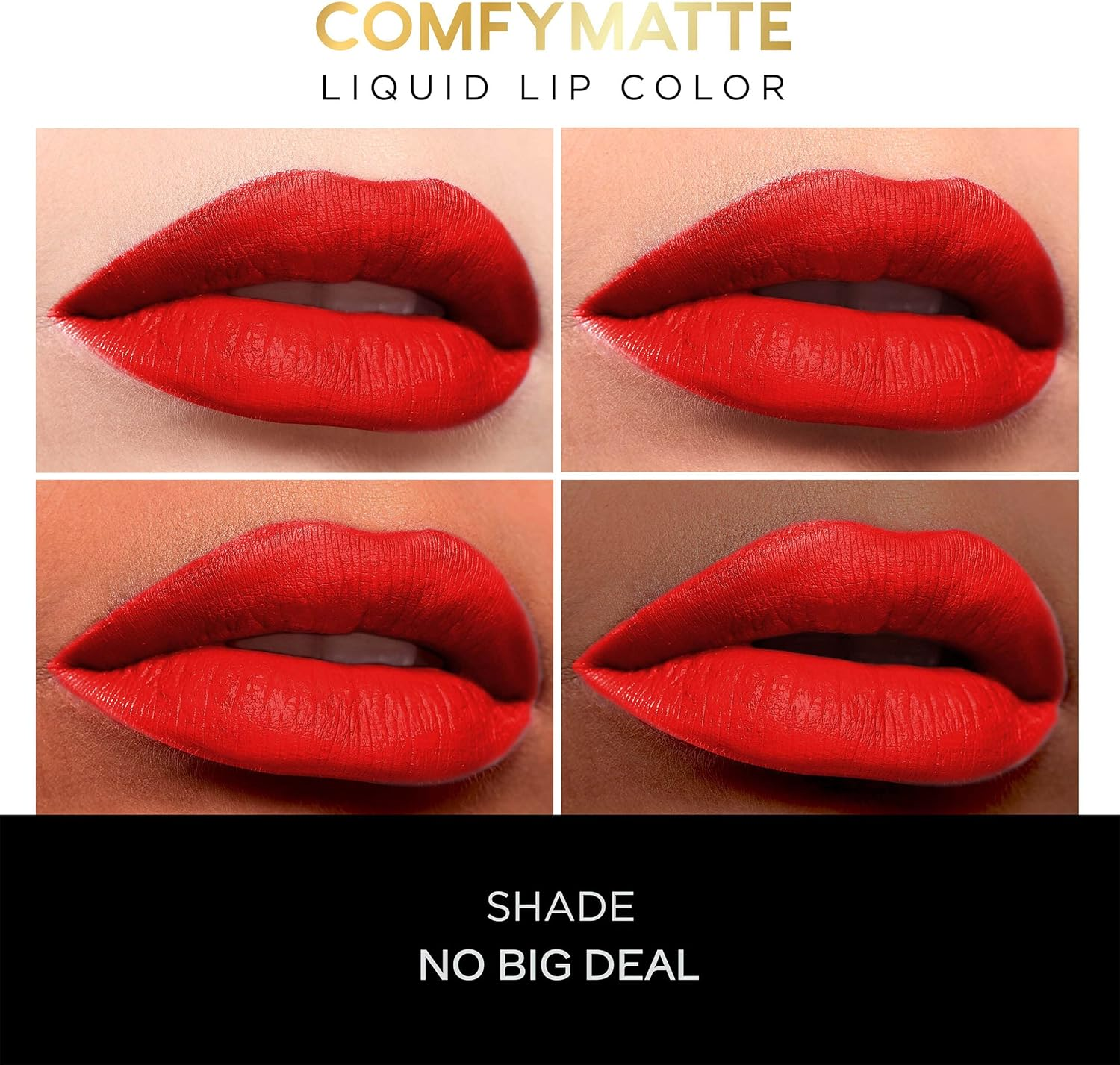 FACES CANADA Comfy Matte Liquid Lipstick - No Big Deal 12, 3 Ml | Comfortable 10HR Longstay | Intense Matte Color | Almond Oil & Vitamin E Infused | Super Smooth | No Dryness | No Alcohol - End Of Story 03 image number 7