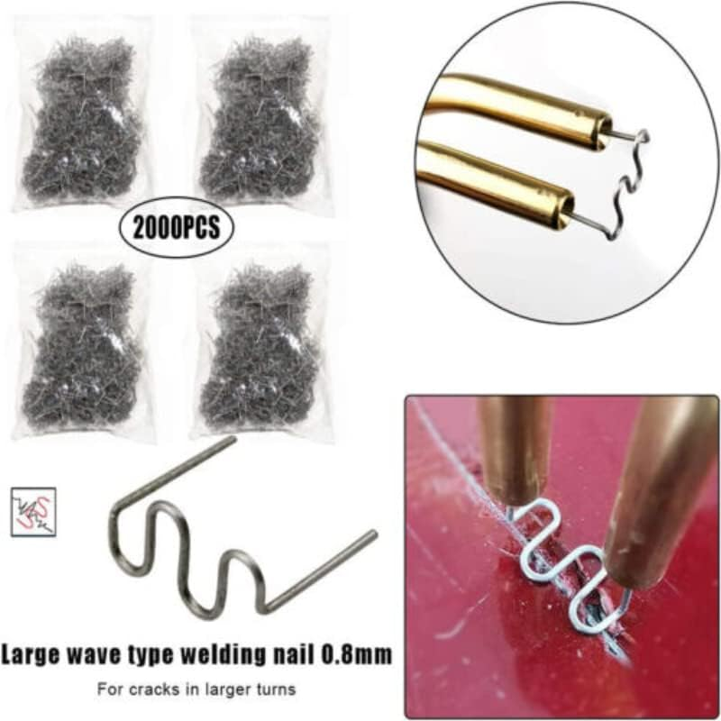 Plastic Welder Garage Tool Repair Welding Kit Car Bumper Hot Stapler Machine AU