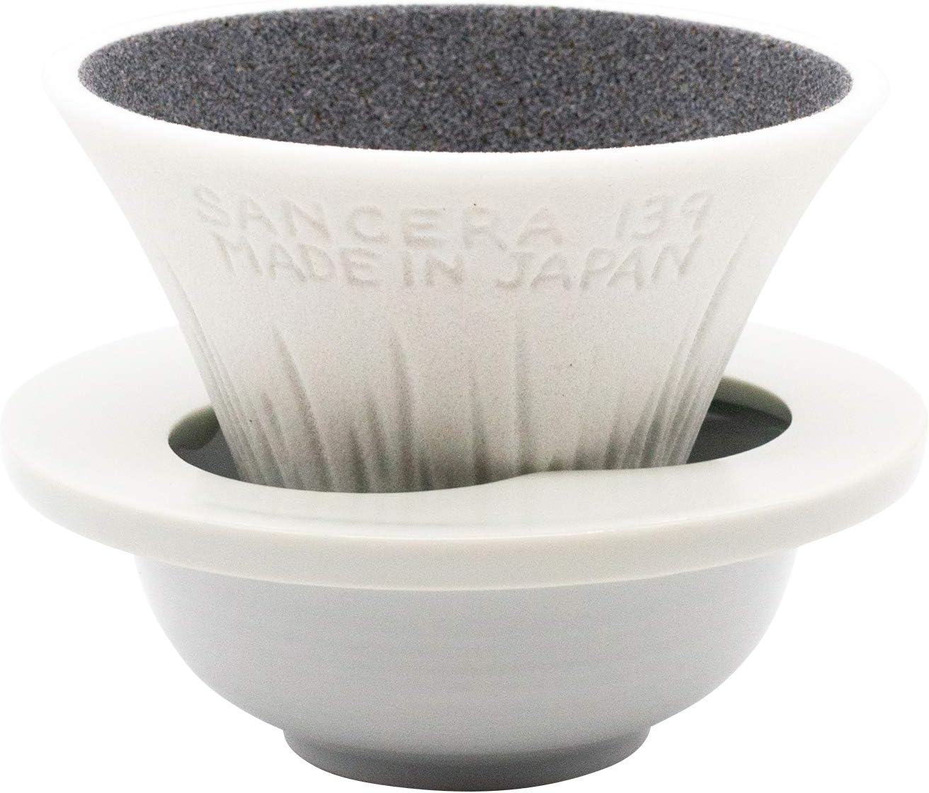 Kofil 1390400201 Standard Ceramic Coffee Filter Dripper with Dedicated Base, Blue