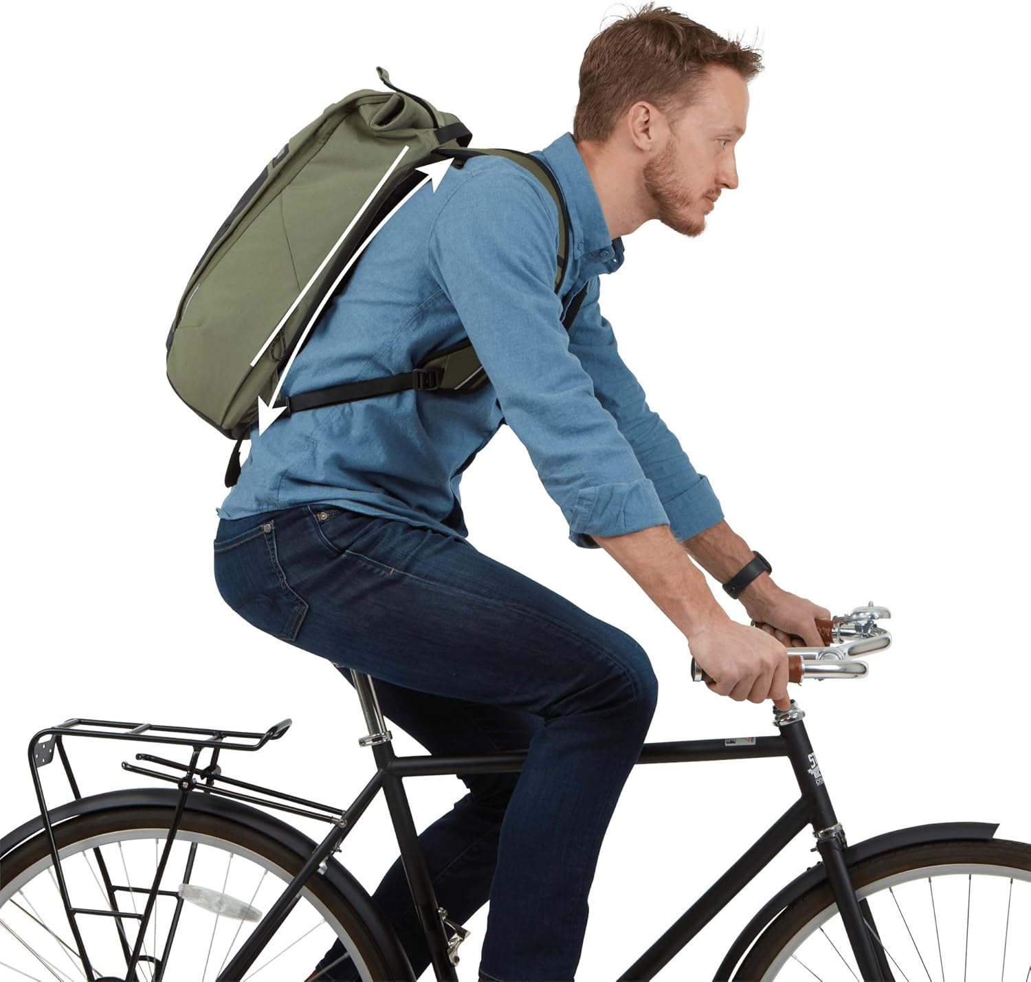 [スーリー] リュック 自転車通勤 Paramount Commuter Backpack 容量:18L-28L ノートパソコン収納可 image number 6