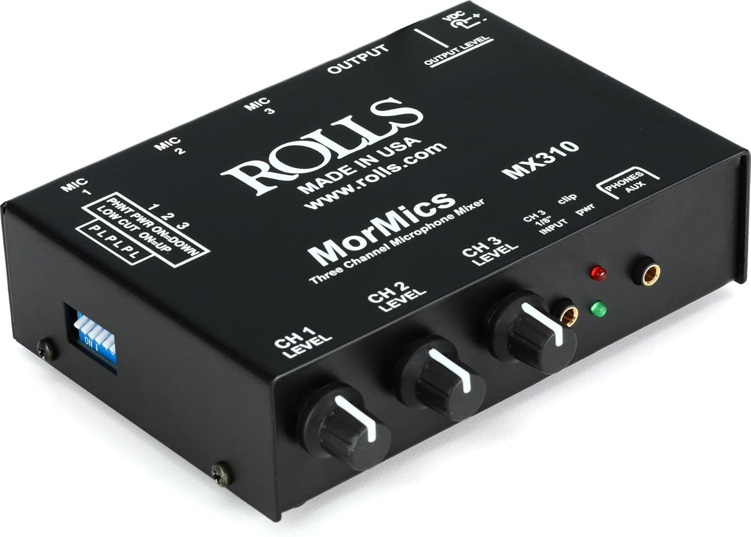 Rolls MX310 Mormic 3 Ch Mic Mixer