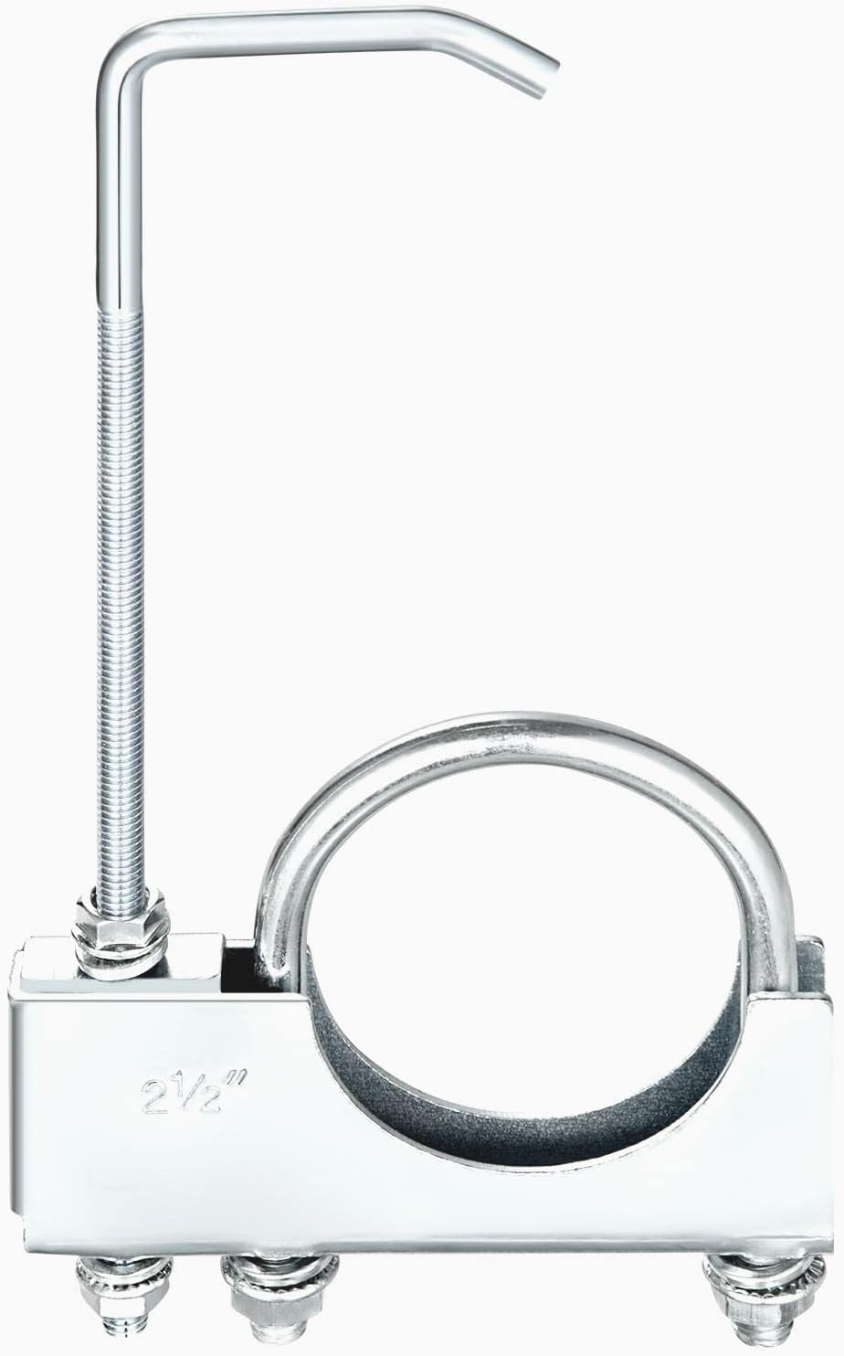 3" Universal Exhaust Clamp with Hanger for Ford F150 and Truck Exhaust Pipe Hanger image number 1