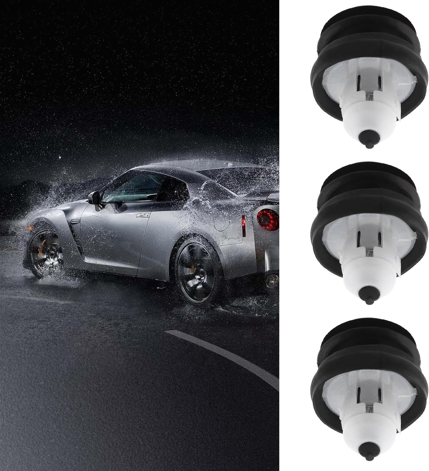 20Pcs Door Card Trim Panel Clips Replacement Compatible with BMW 3 Series/ 5 Series/ X3/ X4/ X5/ Z4 Door Trim Panel Retainer Clip image number 4