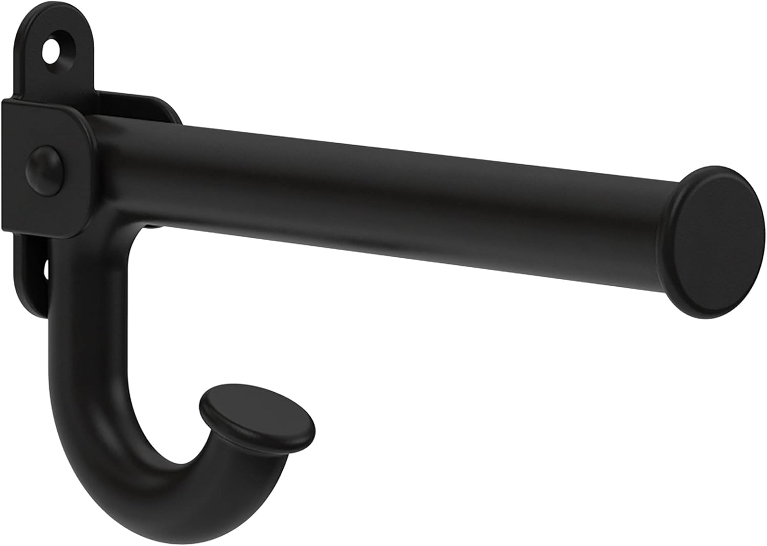 Franklin Brass Matte Black Oval Extend-A-Hook, B45618M-FB-R