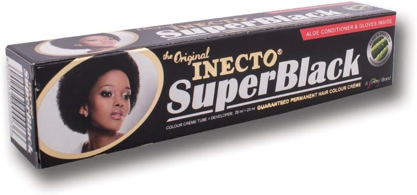 Inecto - Hair Colour - Permanent - Super Black Permanent