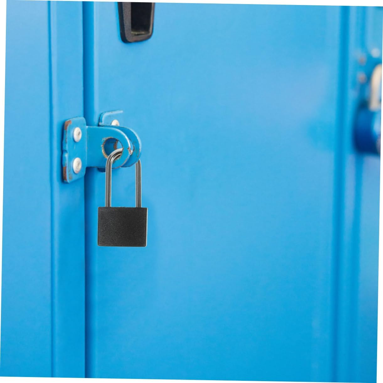 Homoyoyo 2Sets Locker Padlock Small Padlock for Luggage Handbag Lock Treasure Chest Lock Safety Security image number 6