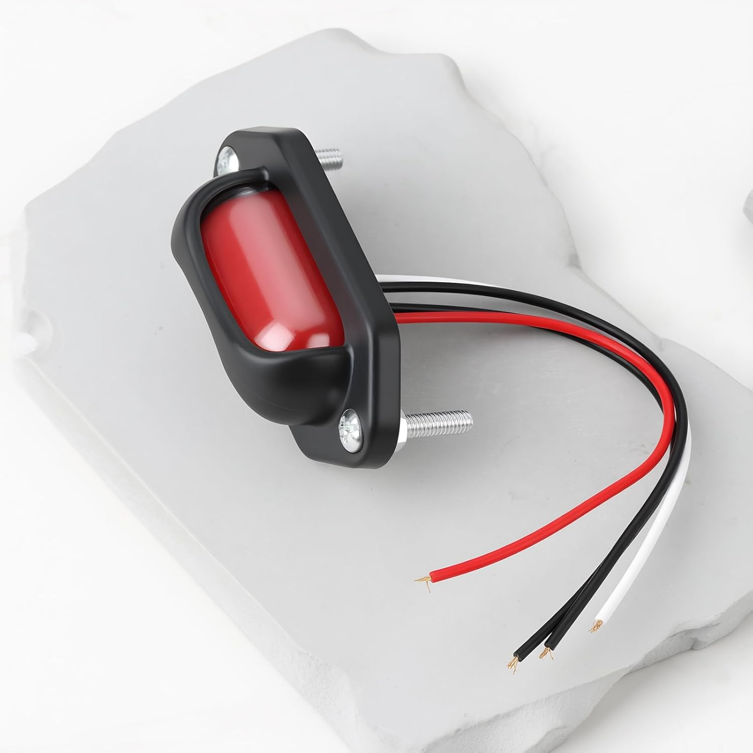 SING F LTD 2Pcs 12-24V LED Number Plate Light for Trucks Trailers Cars Rvs Boats image number 2