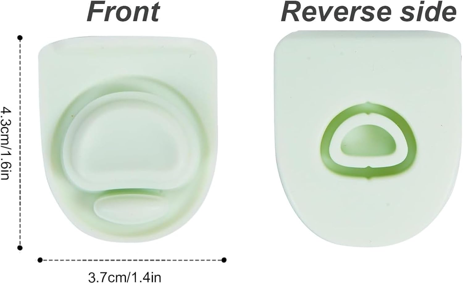 2 Pcs Replacement Stopper and 2 Pcs Silicone Lid Seal Ring for Owala Freesip Water Bottle 24/32/40 Oz, Bpa-Free Seal Bottle Cap Mouth Stopper Gasket Silicone Plug Accessories - Orange image number 3